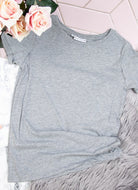 PLAIN GREY Breastfeeding T-shirt - The Milky Tee Company