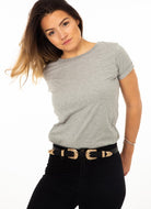 PLAIN GREY Breastfeeding T-shirt - The Milky Tee Company