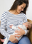 LONG-SLEEVED MILKY TEE® BREASTFEEDING TOP  - BRETON STRIPE (WHITE)