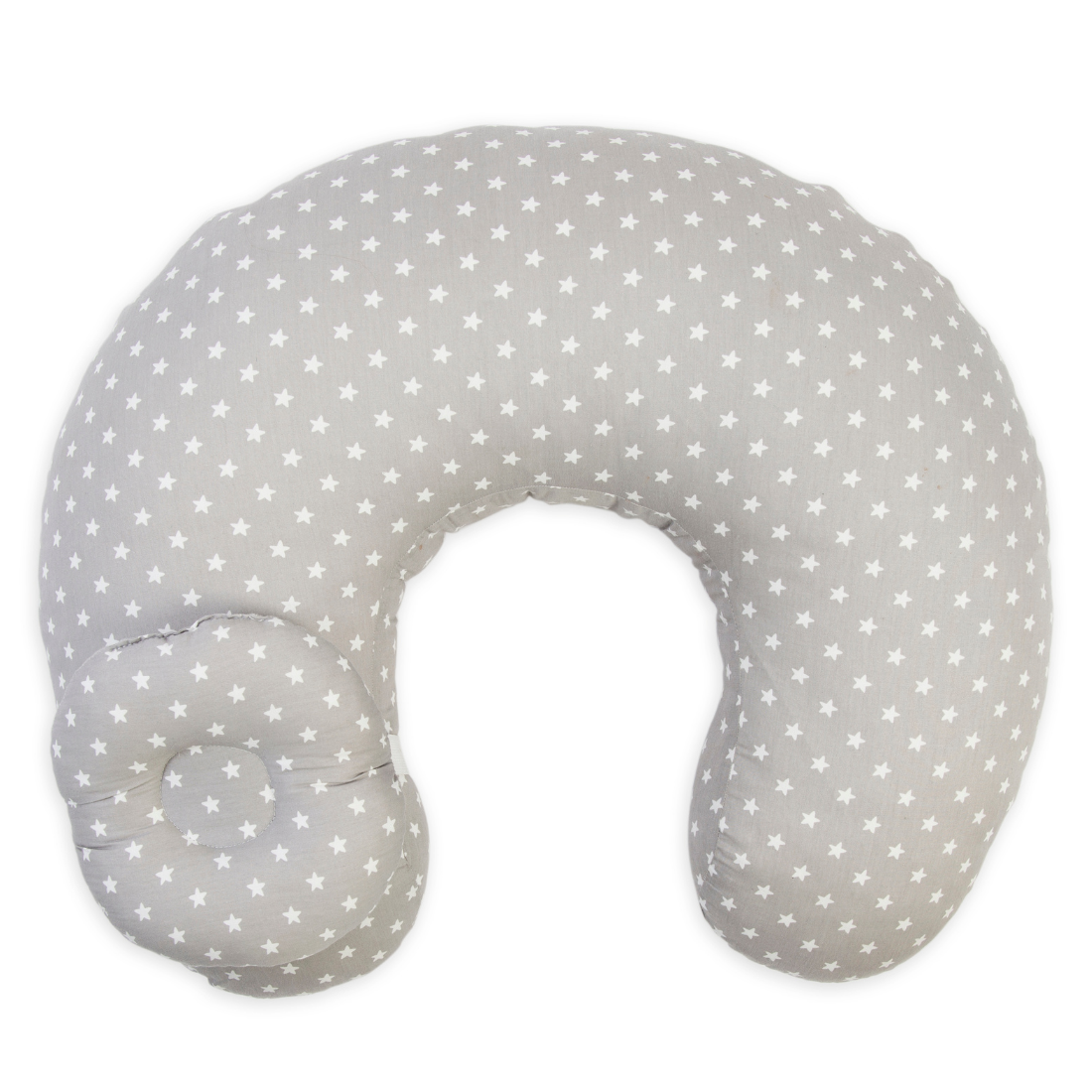 Boppy Best Latch Gray, Breastfeeding Pillow Penny Dot Stripes