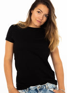PLAIN BLACK Breastfeeding T-shirt - The Milky Tee Company