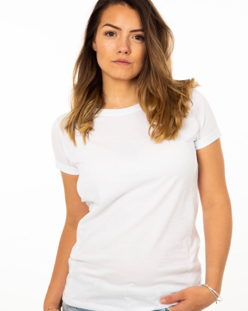 PLAIN WHITE Breastfeeding T-shirt - The Milky Tee Company